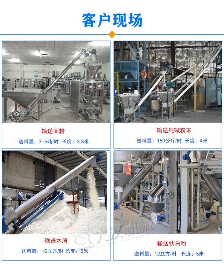 螺旋送料機(jī)客戶(hù)